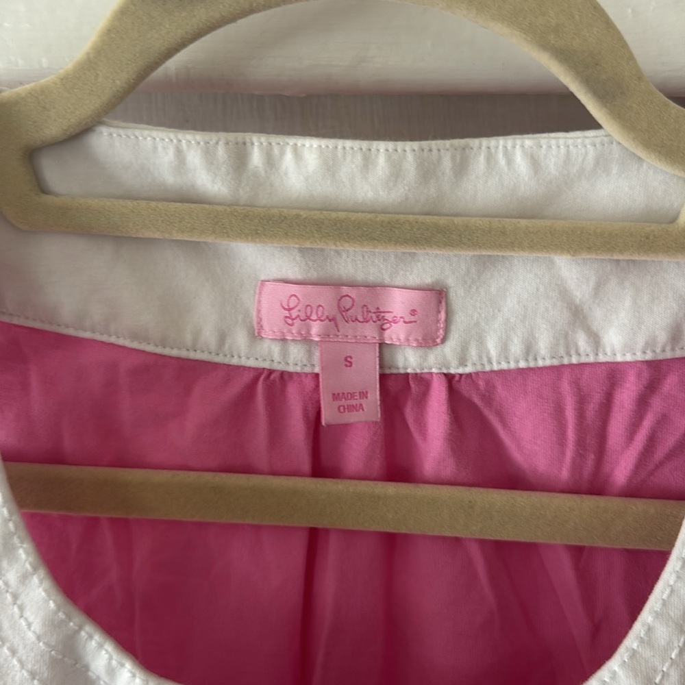 Lilly Pulitzer Cotton Sleeveless Top - Picture 2 of 4